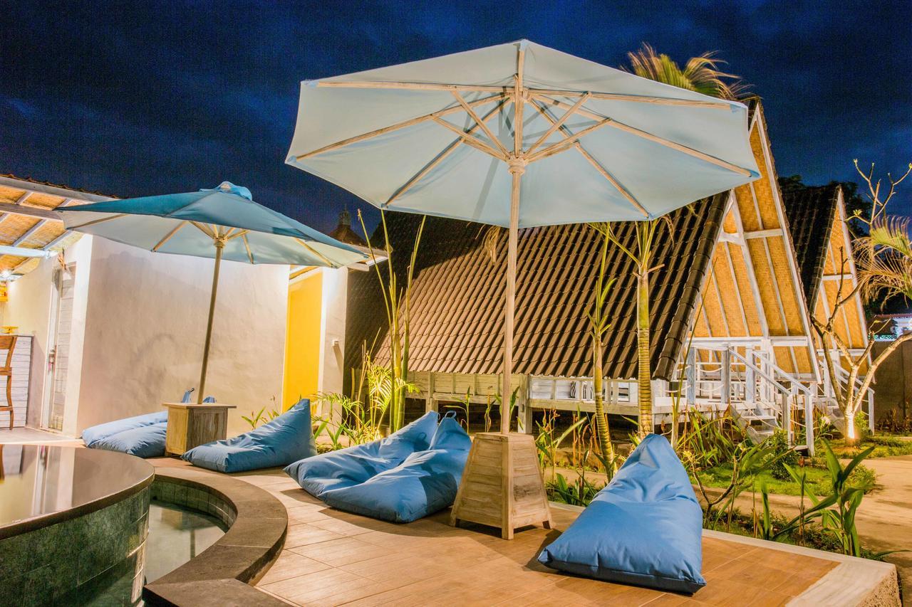 D'Yuki Huts Lembongan Villa Bagian luar foto