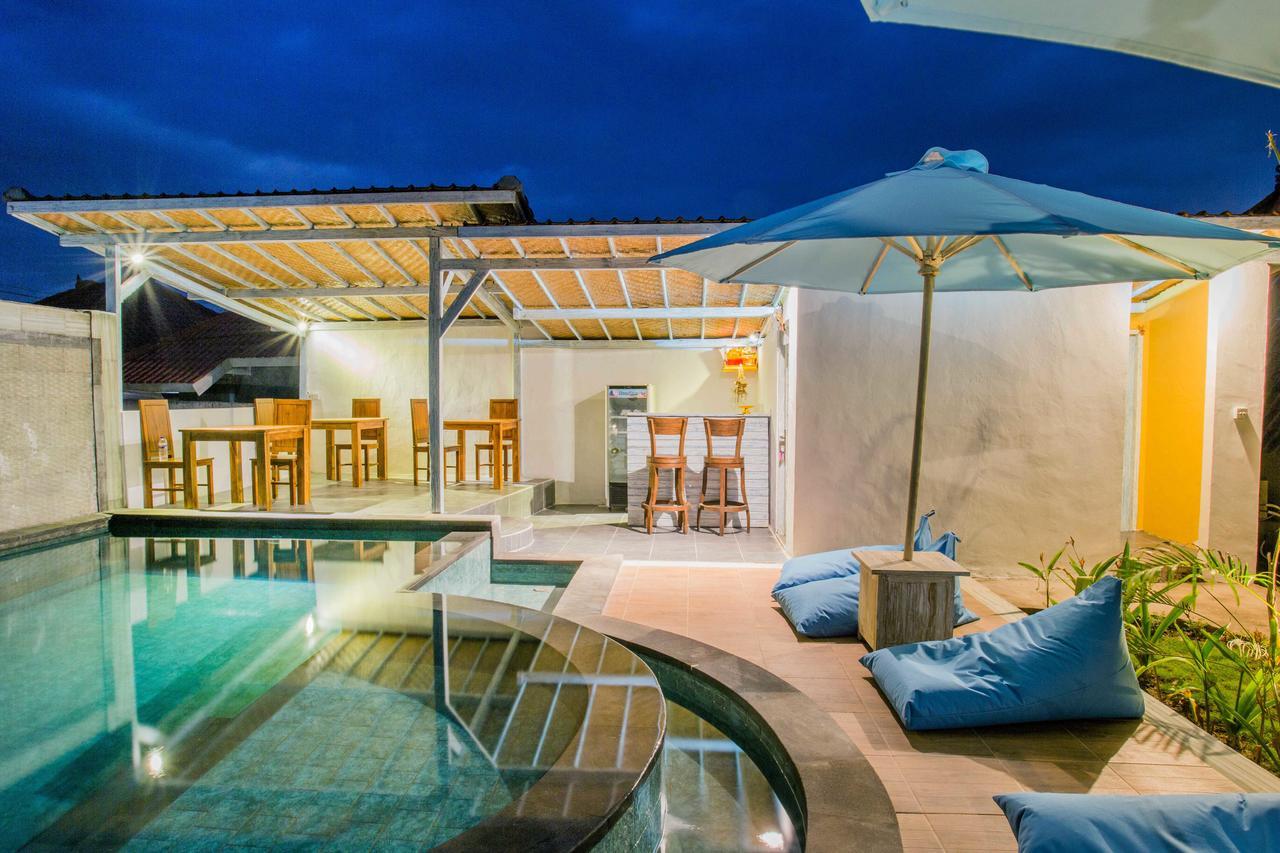 D'Yuki Huts Lembongan Villa Bagian luar foto