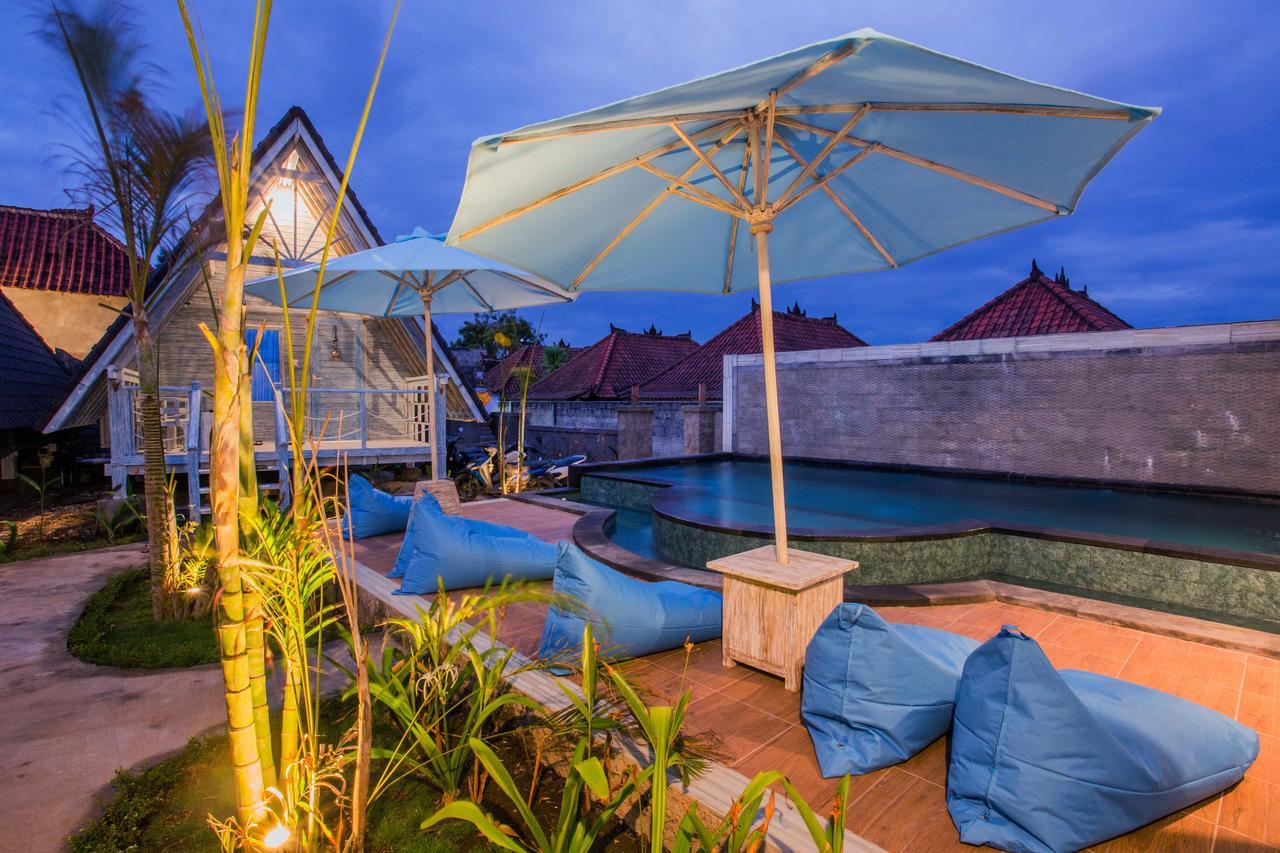 D'Yuki Huts Lembongan Villa Bagian luar foto
