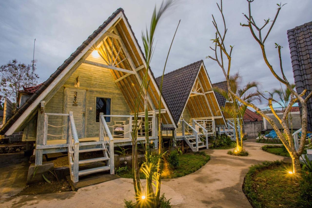 D'Yuki Huts Lembongan Villa Bagian luar foto
