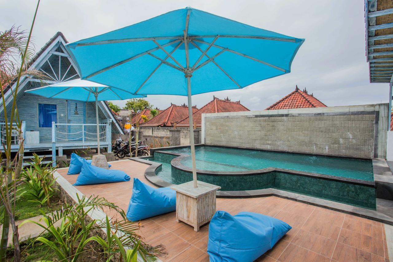 D'Yuki Huts Lembongan Villa Bagian luar foto