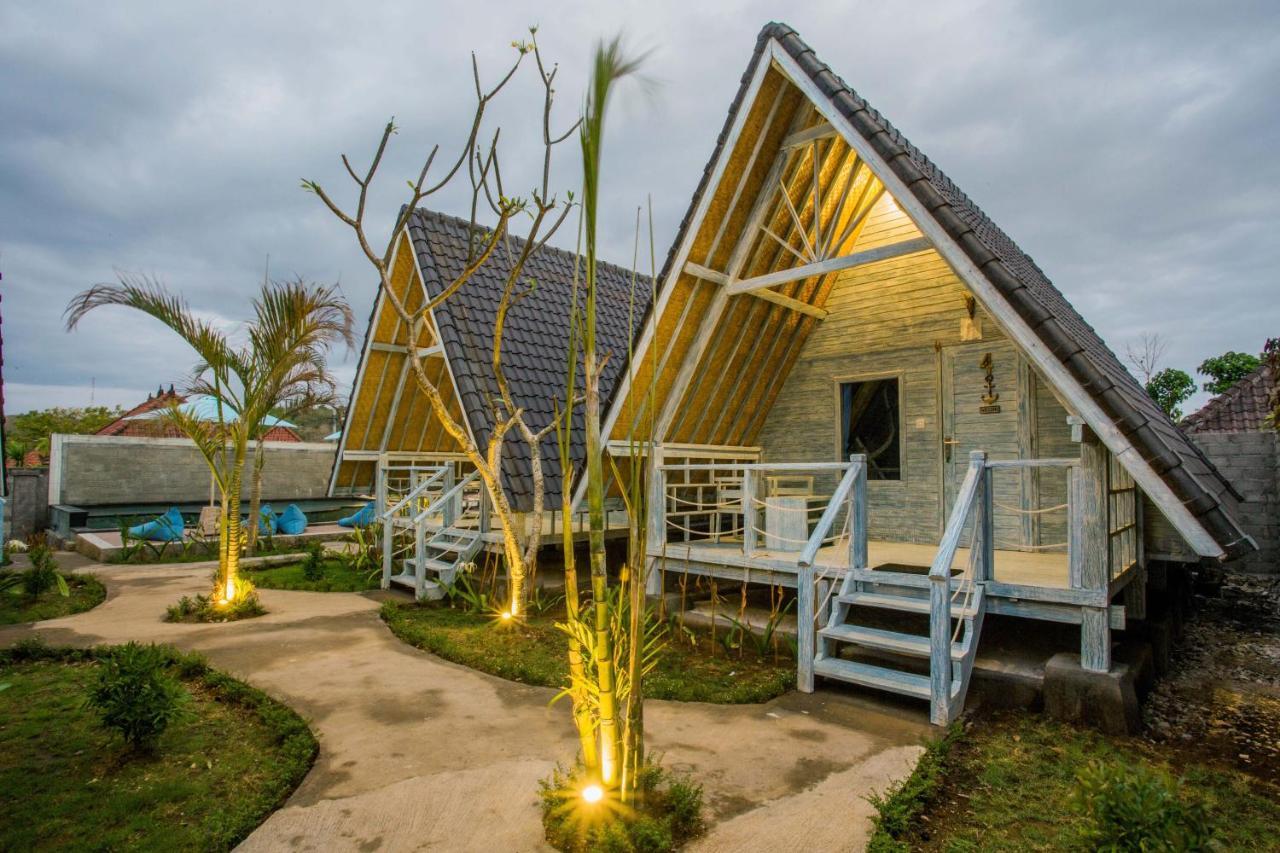 D'Yuki Huts Lembongan Villa Bagian luar foto