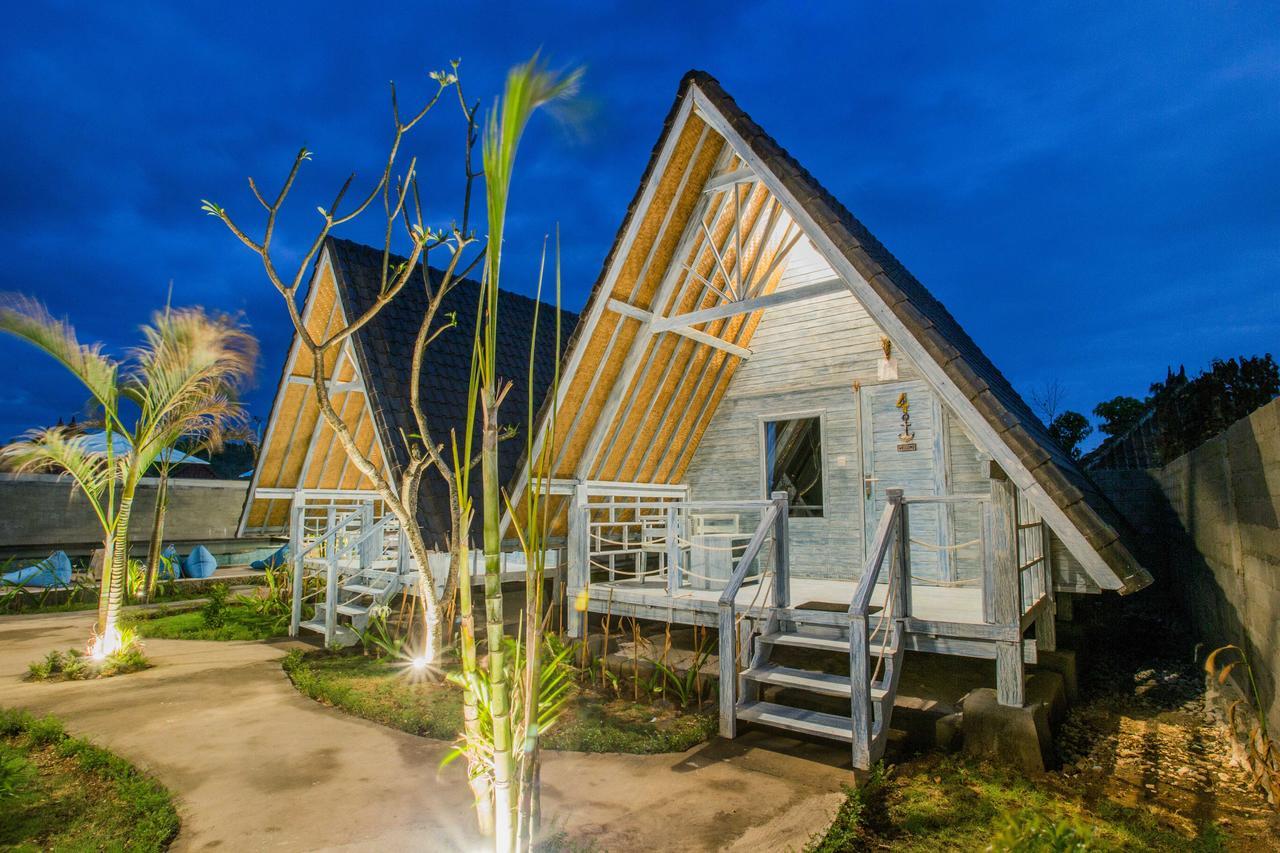 D'Yuki Huts Lembongan Villa Bagian luar foto