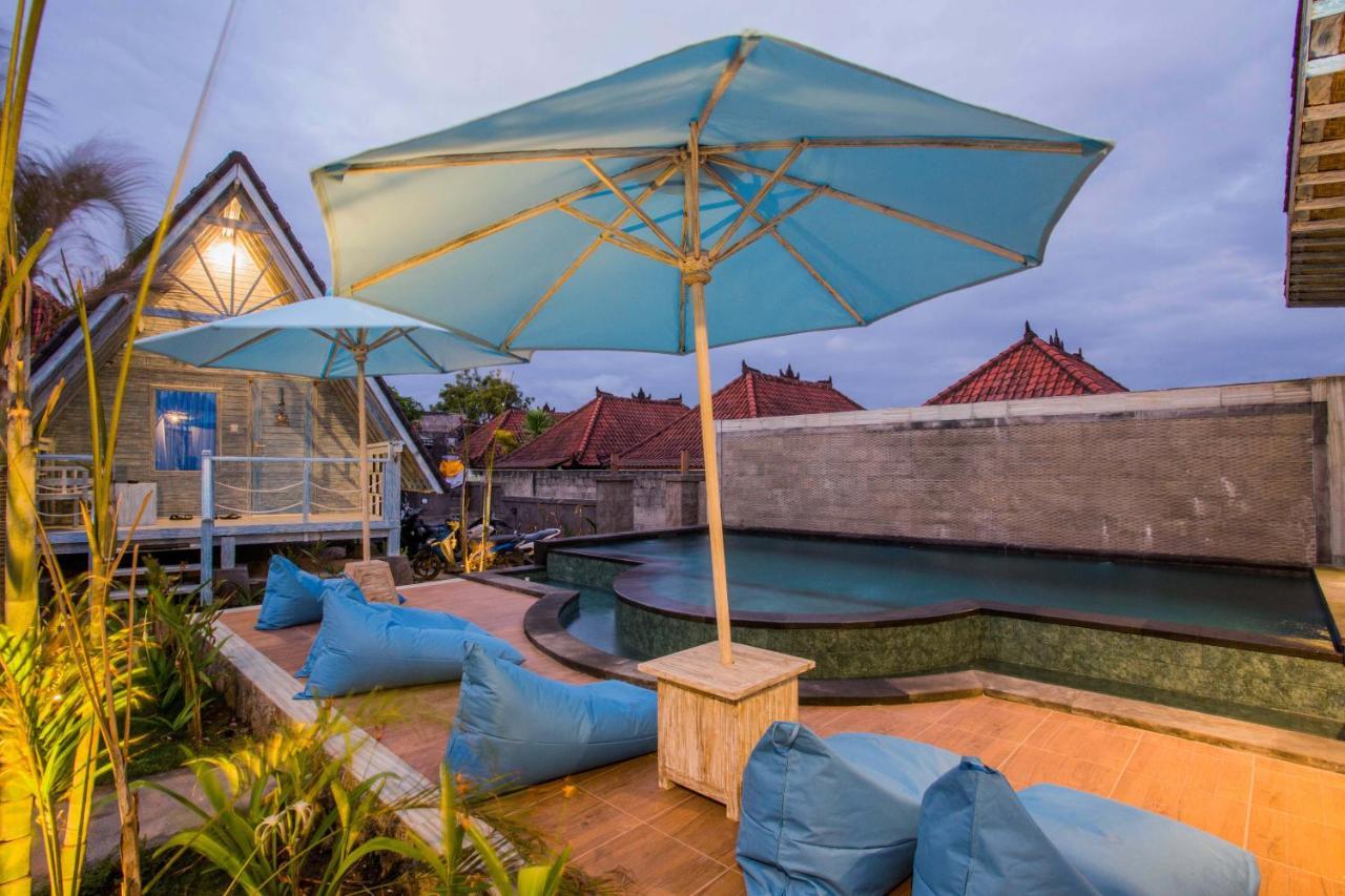D'Yuki Huts Lembongan Villa Bagian luar foto