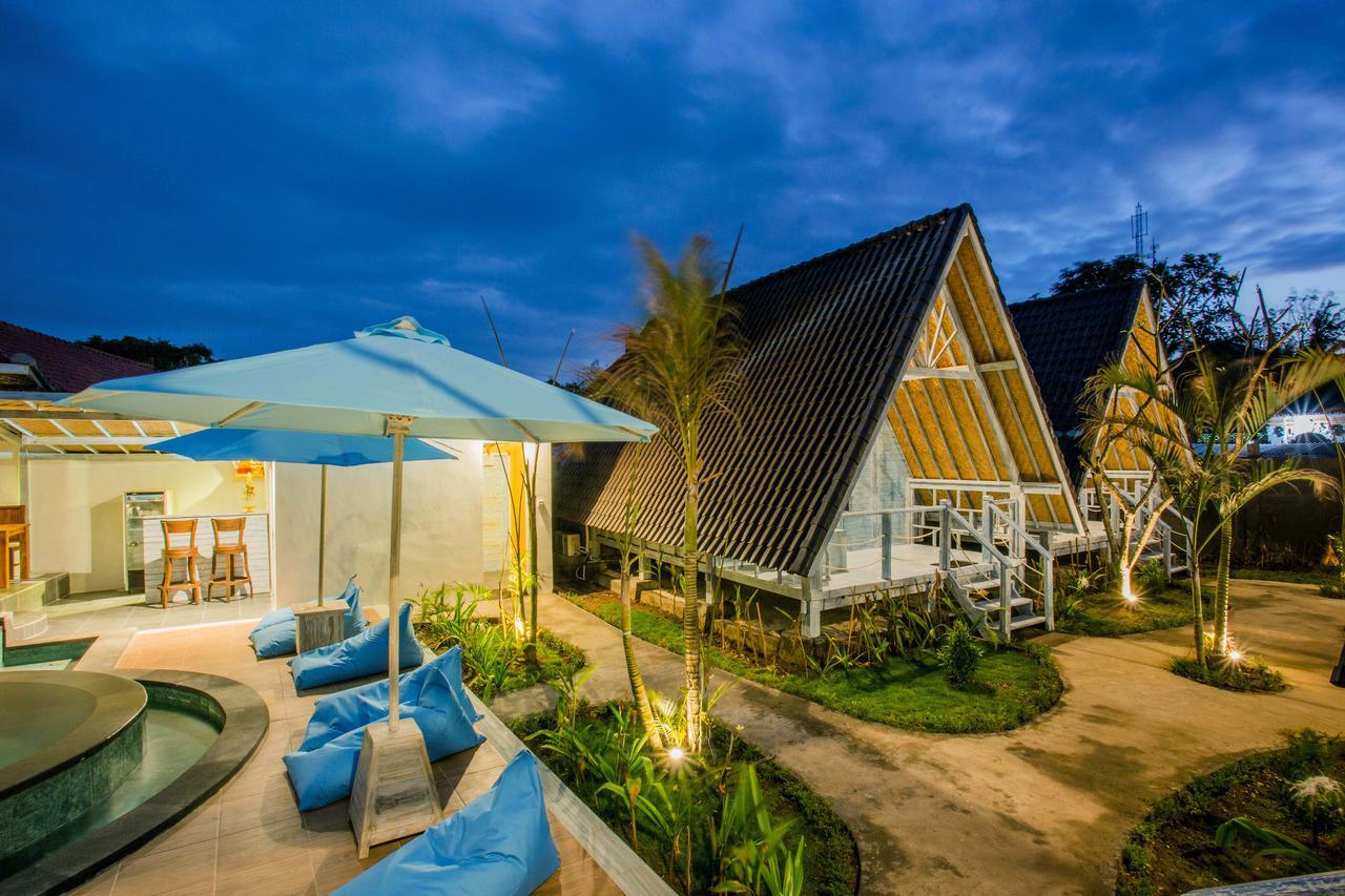 D'Yuki Huts Lembongan Villa Bagian luar foto
