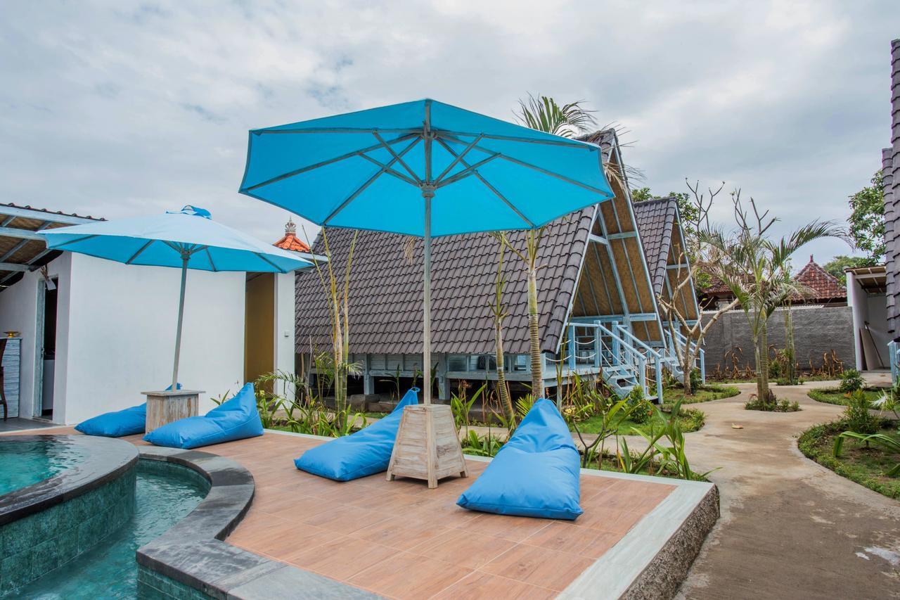 D'Yuki Huts Lembongan Villa Bagian luar foto