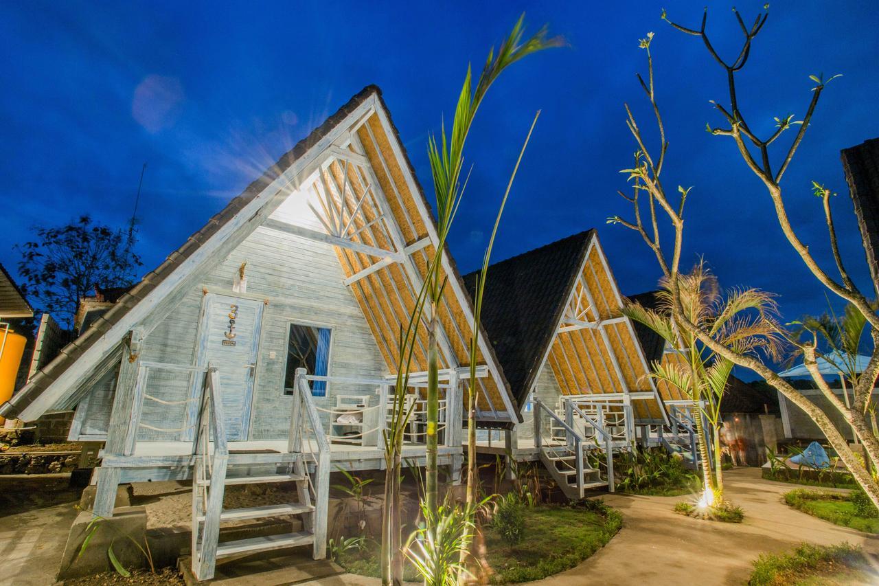 D'Yuki Huts Lembongan Villa Bagian luar foto