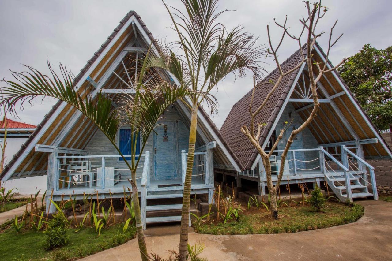 D'Yuki Huts Lembongan Villa Bagian luar foto