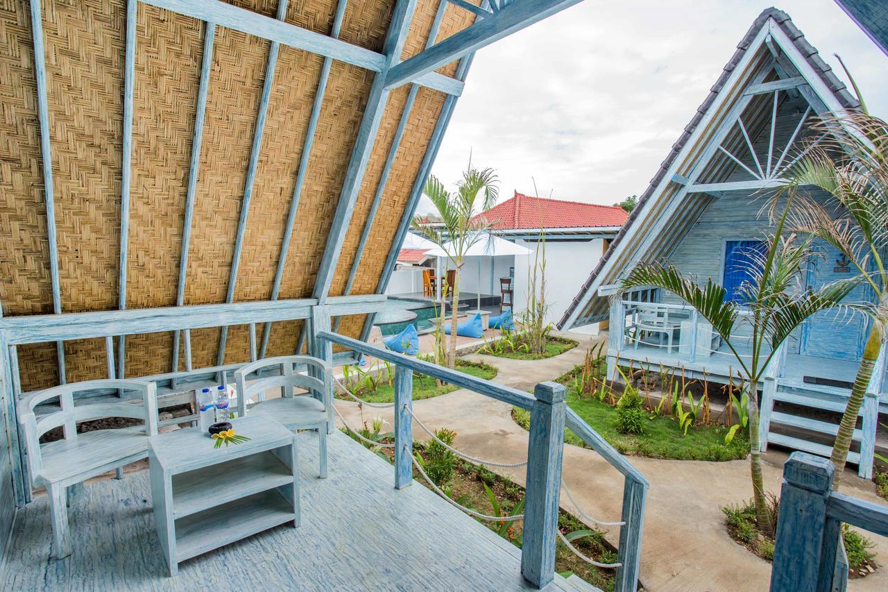 D'Yuki Huts Lembongan Villa Bagian luar foto