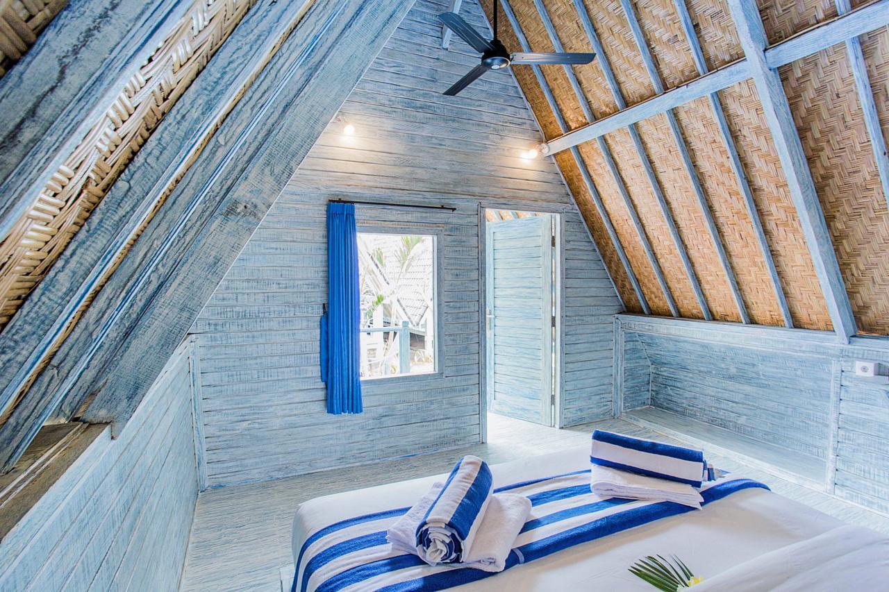 D'Yuki Huts Lembongan Villa Bagian luar foto