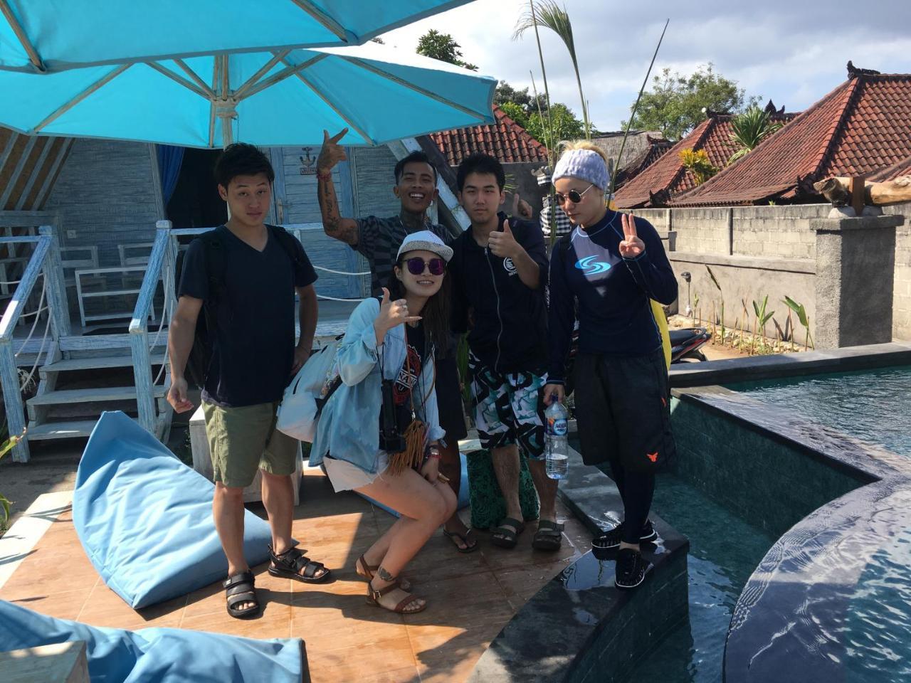 D'Yuki Huts Lembongan Villa Bagian luar foto