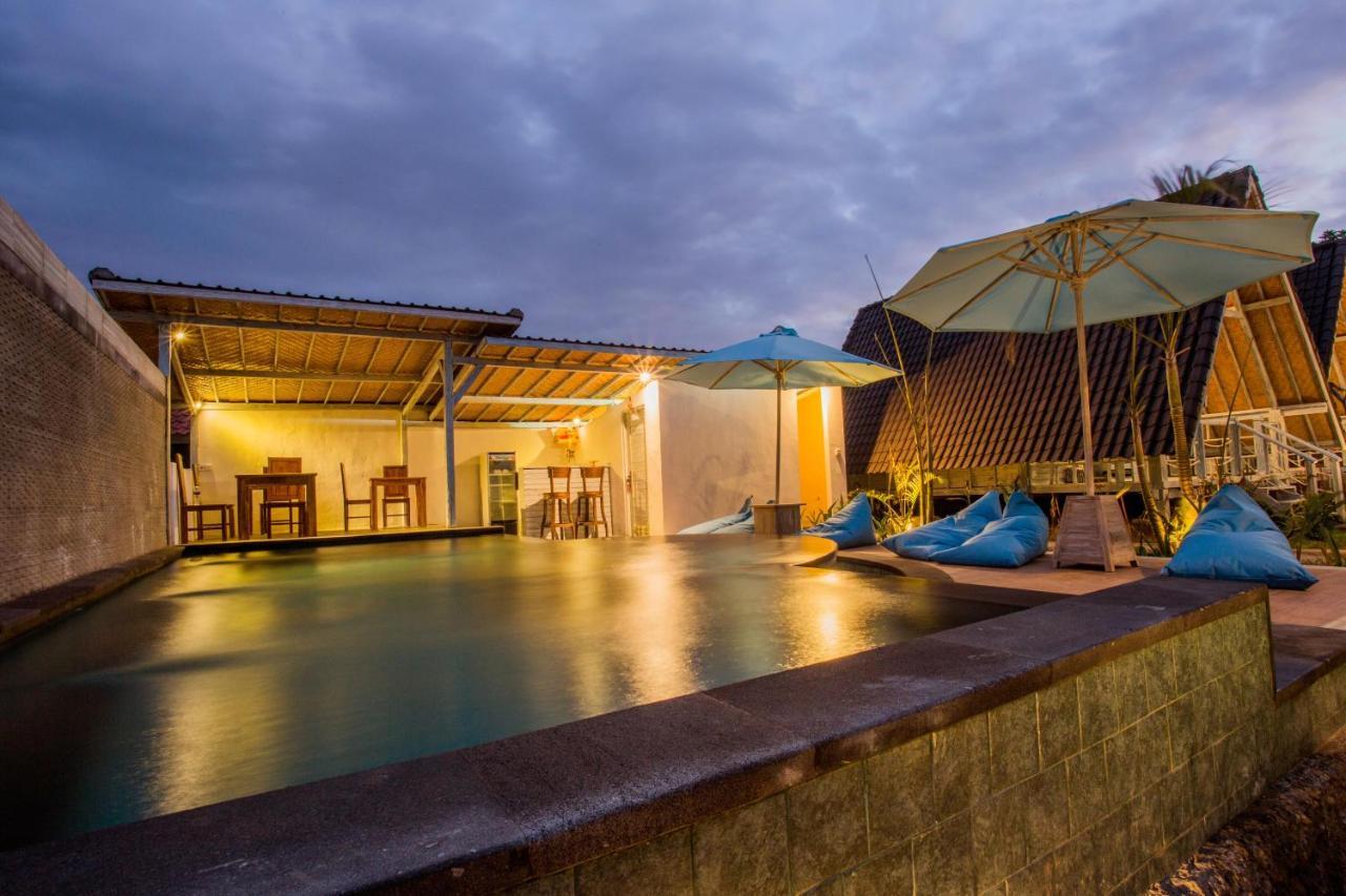 D'Yuki Huts Lembongan Villa Bagian luar foto