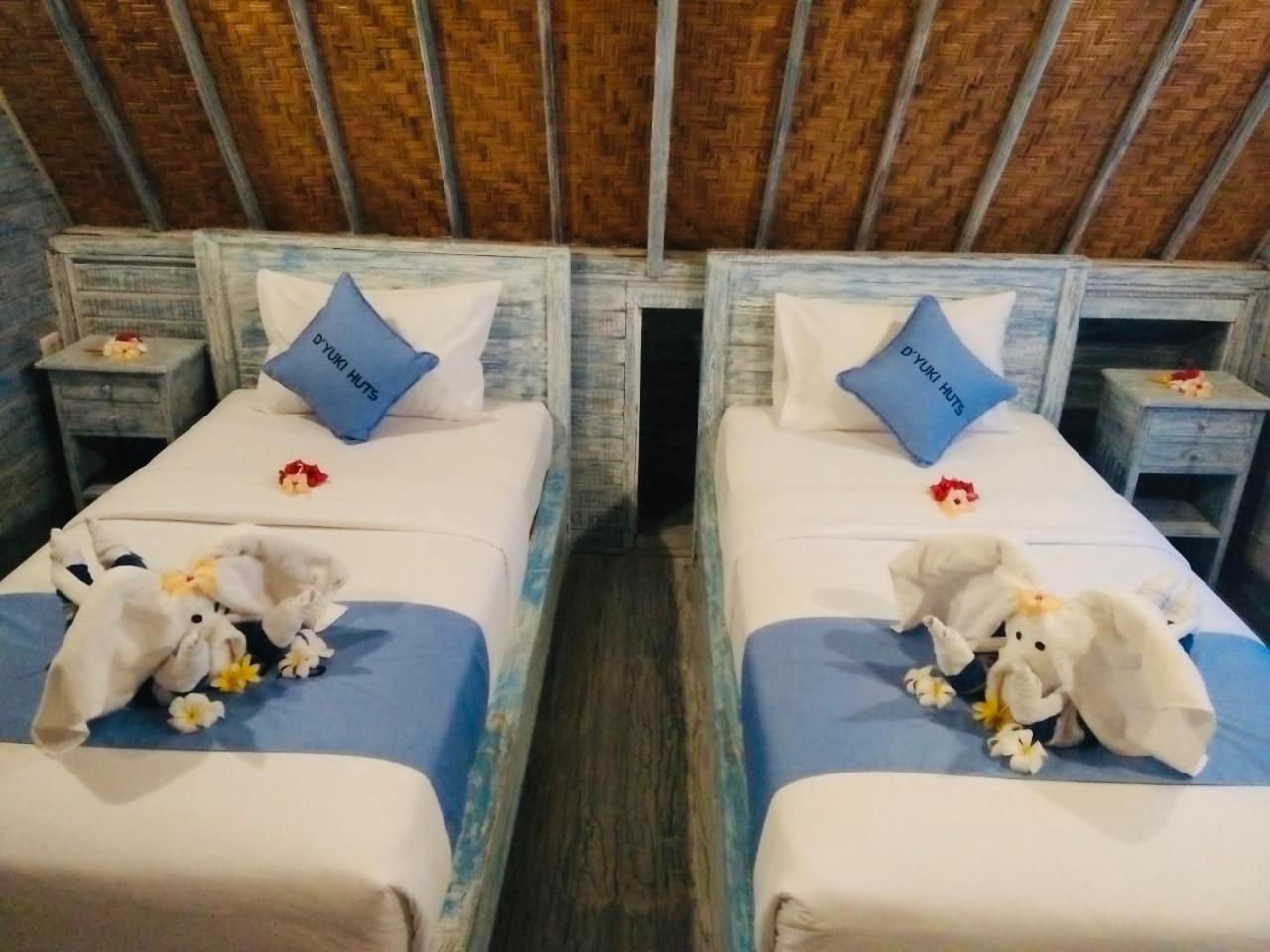 D'Yuki Huts Lembongan Villa Bagian luar foto