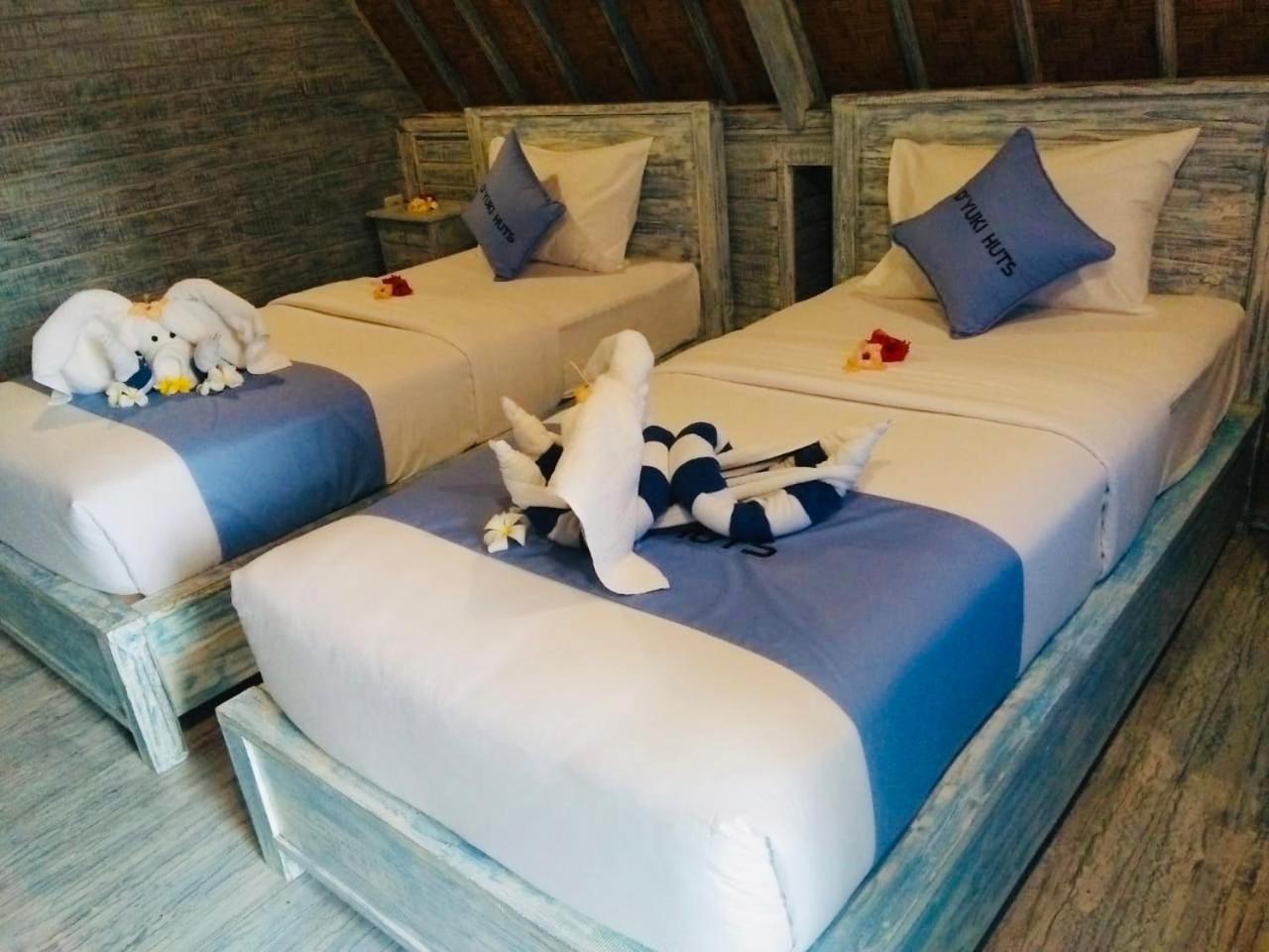 D'Yuki Huts Lembongan Villa Bagian luar foto